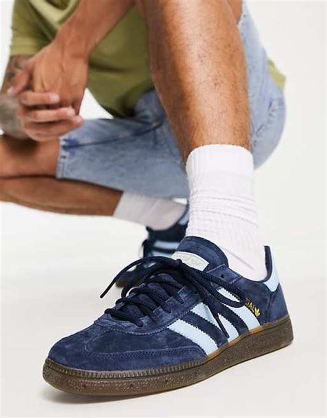 adidas hb spezial herren handballschuhe blue|Adidas originals handball spezial navy.